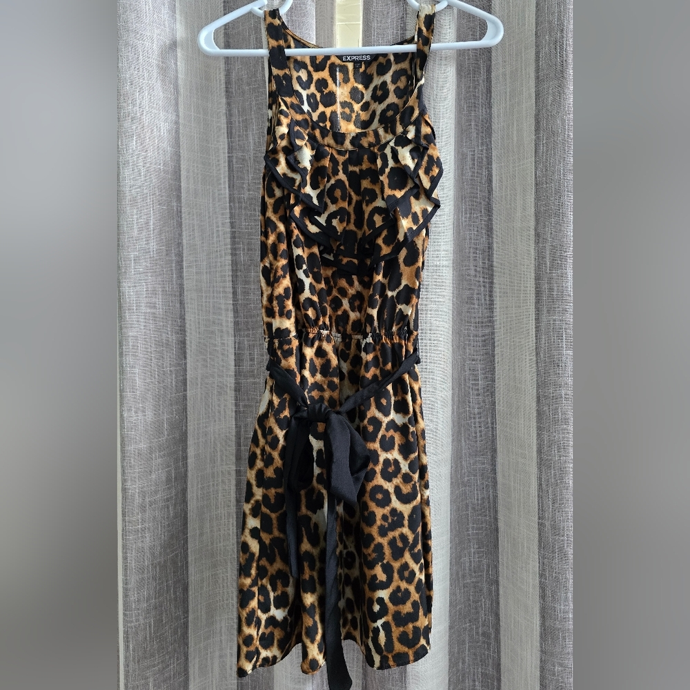 Leopard Sleeveless Dress